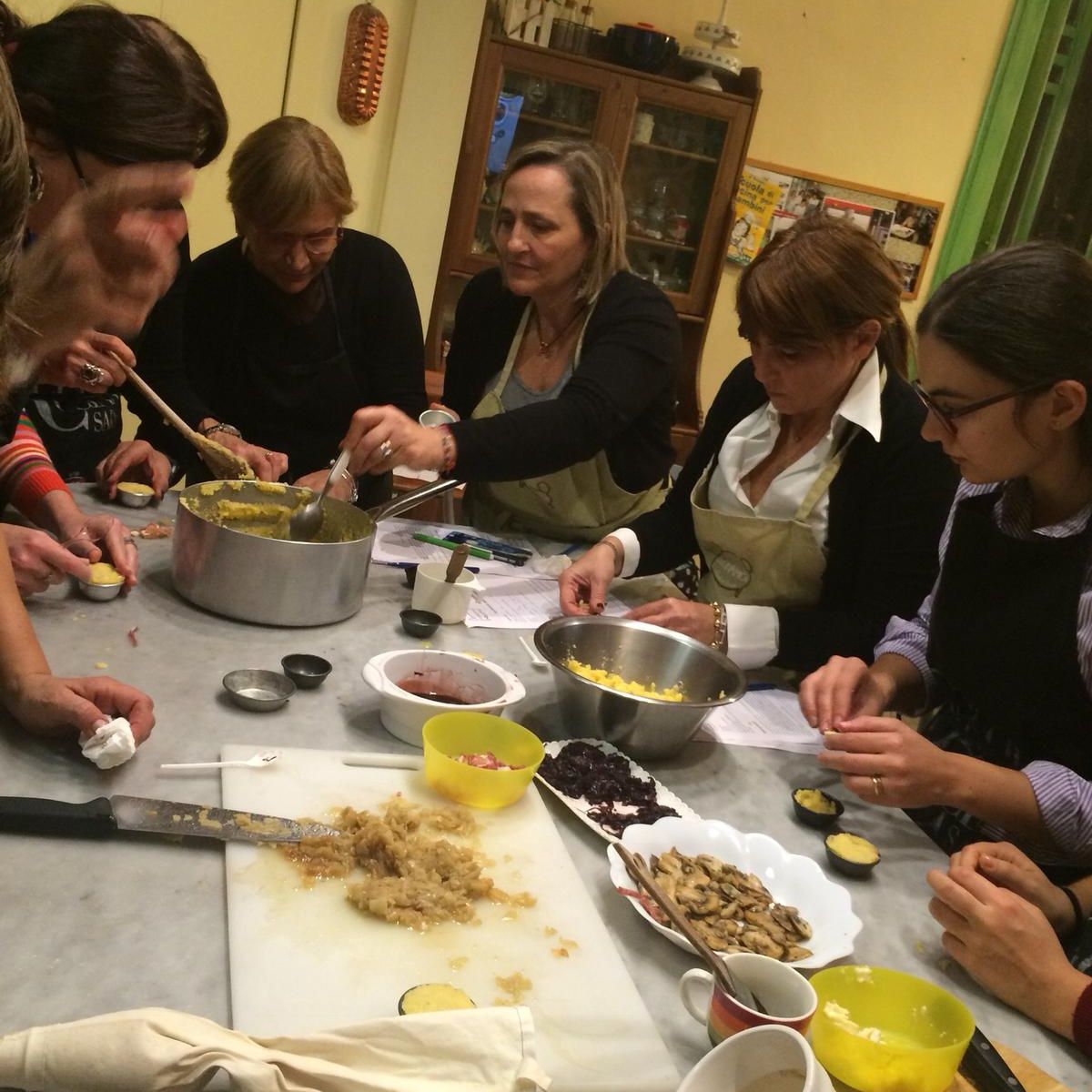 Antignano Market Tour and Hands-on Cooking Session with Giorgia Chiatto Private Class
