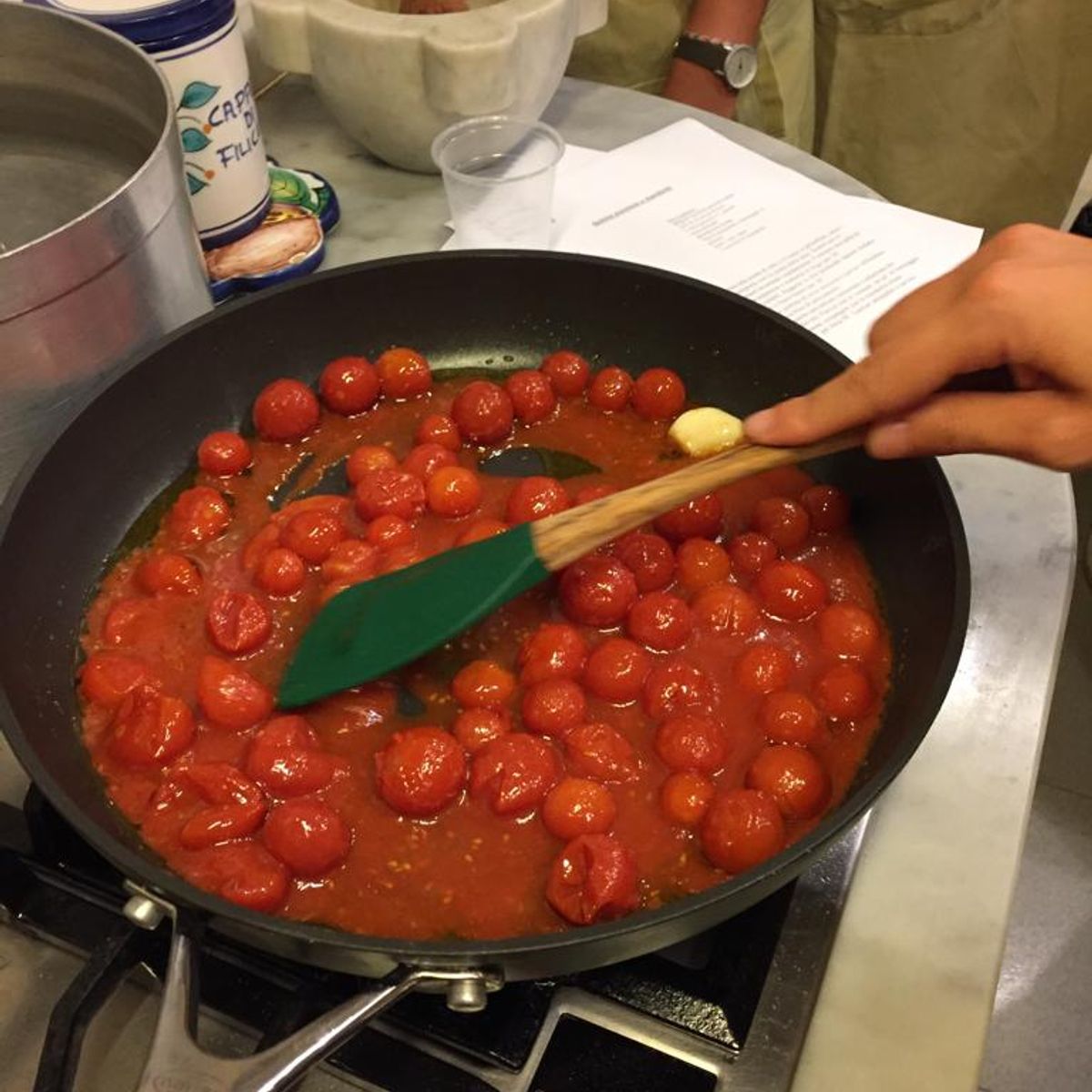 Antignano Market Tour and Hands-on Cooking Session with Giorgia Chiatto Private Class