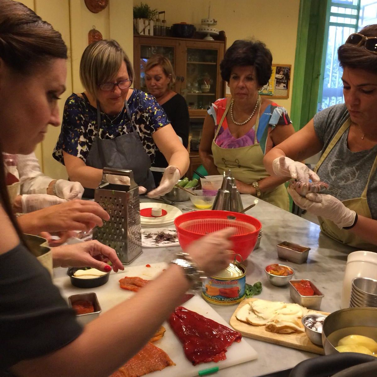 Antignano Market Tour and Hands-on Cooking Session with Giorgia Chiatto Private Class