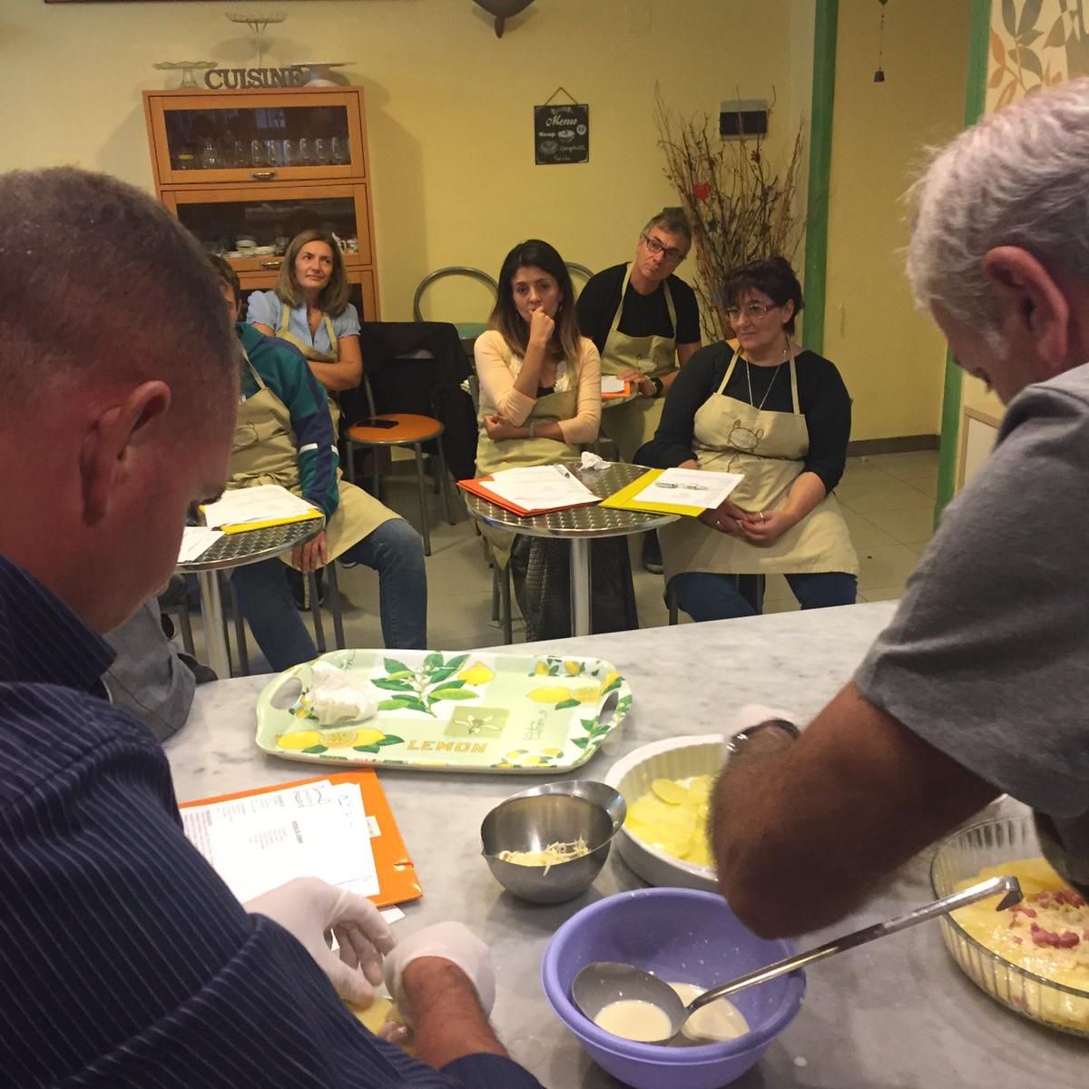 Antignano Market Tour and Hands-on Cooking Session with Giorgia Chiatto Private Class