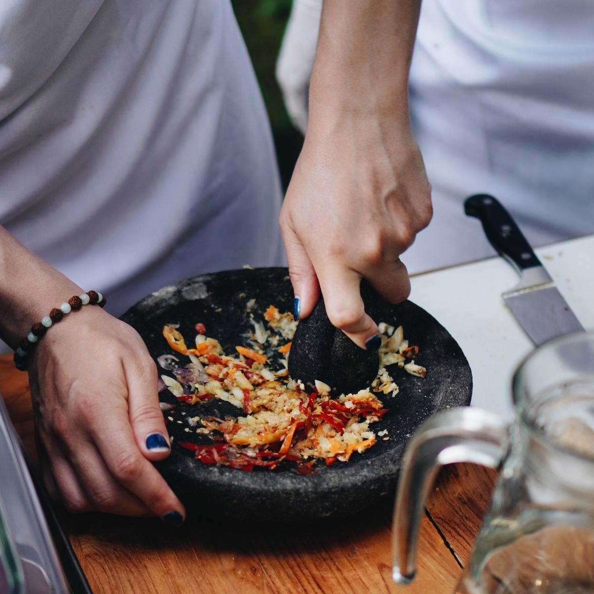 Cours de cuisine balinaise authentique avec un chef
