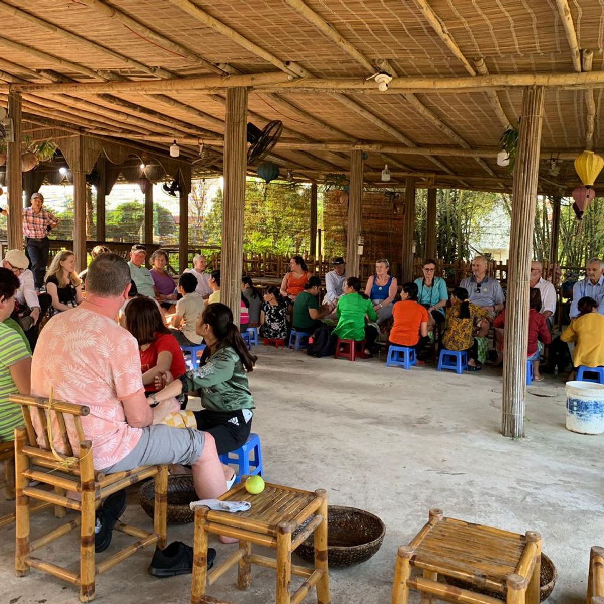 Tra Que Water Wheel Cooking Class with Organic Herb Garden Visits