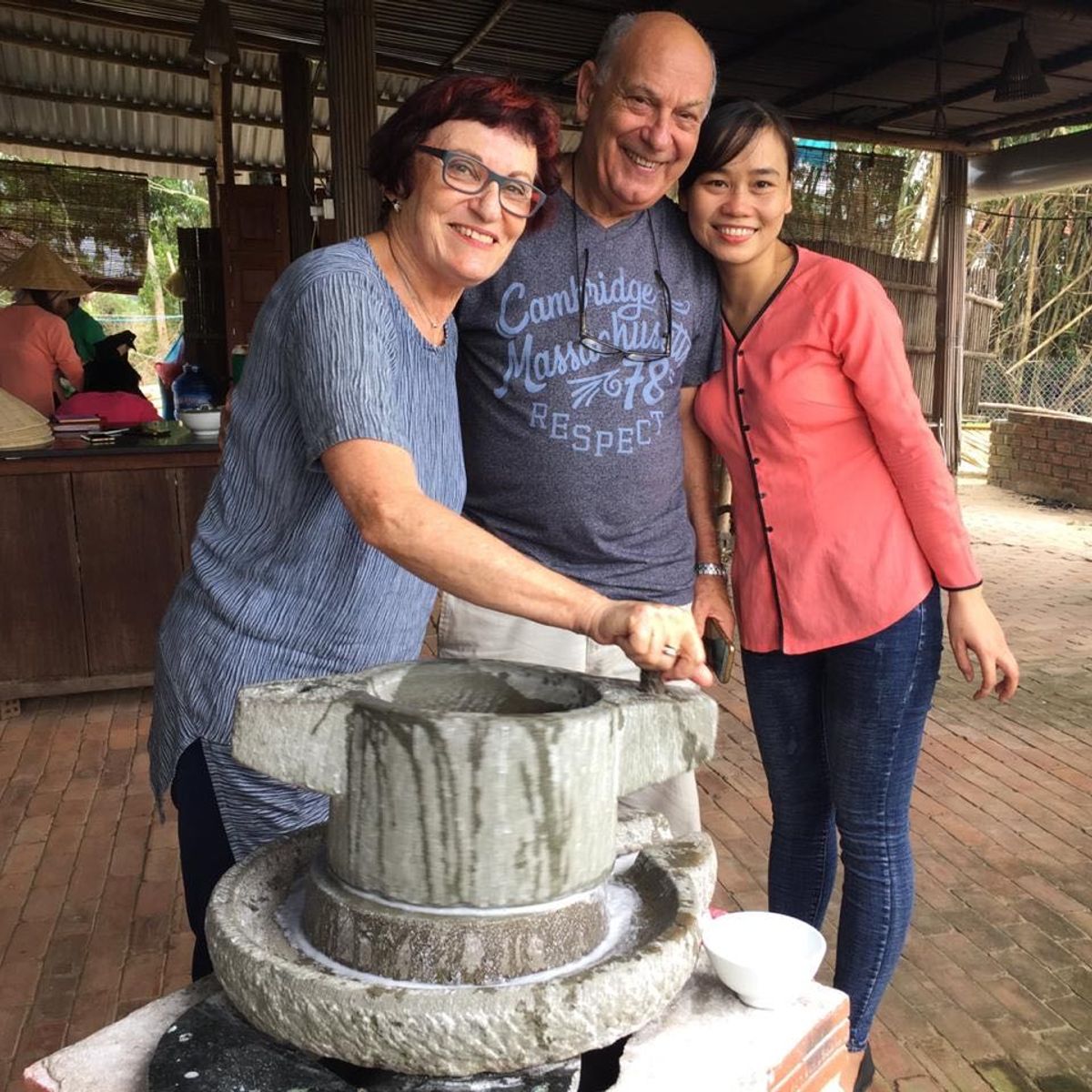 Tra Que Water Wheel Cooking Class with Organic Herb Garden Visits