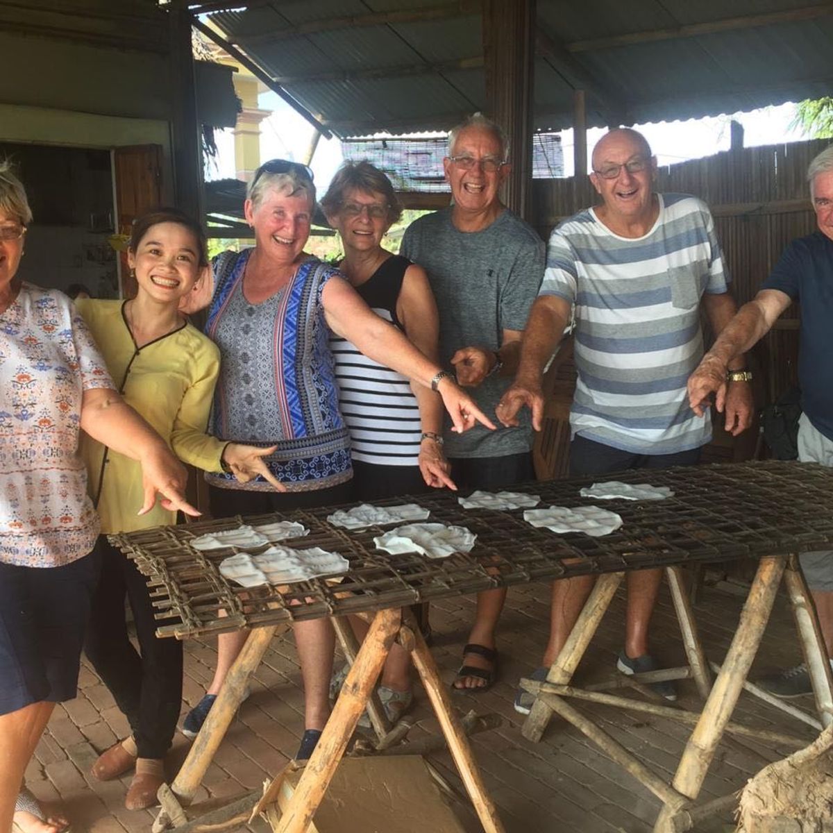 Tra Que Water Wheel Cooking Class with Organic Herb Garden Visits