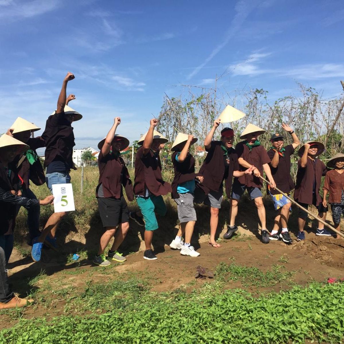 Tra Que Water Wheel Cooking Class with Organic Herb Garden Visits