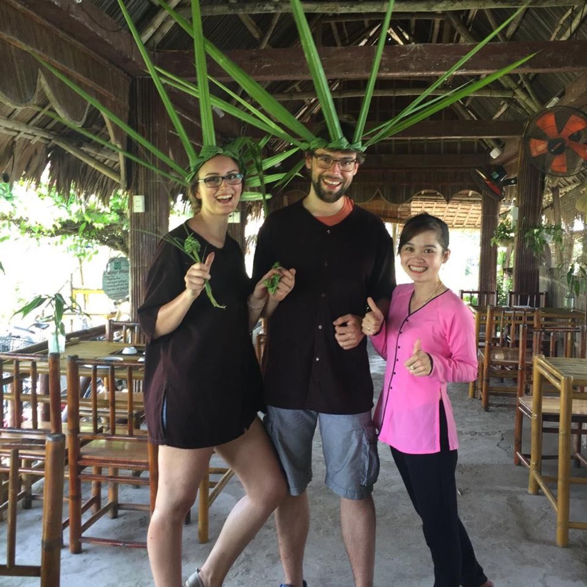 Tra Que Water Wheel Cooking Class with Organic Herb Garden Visits
