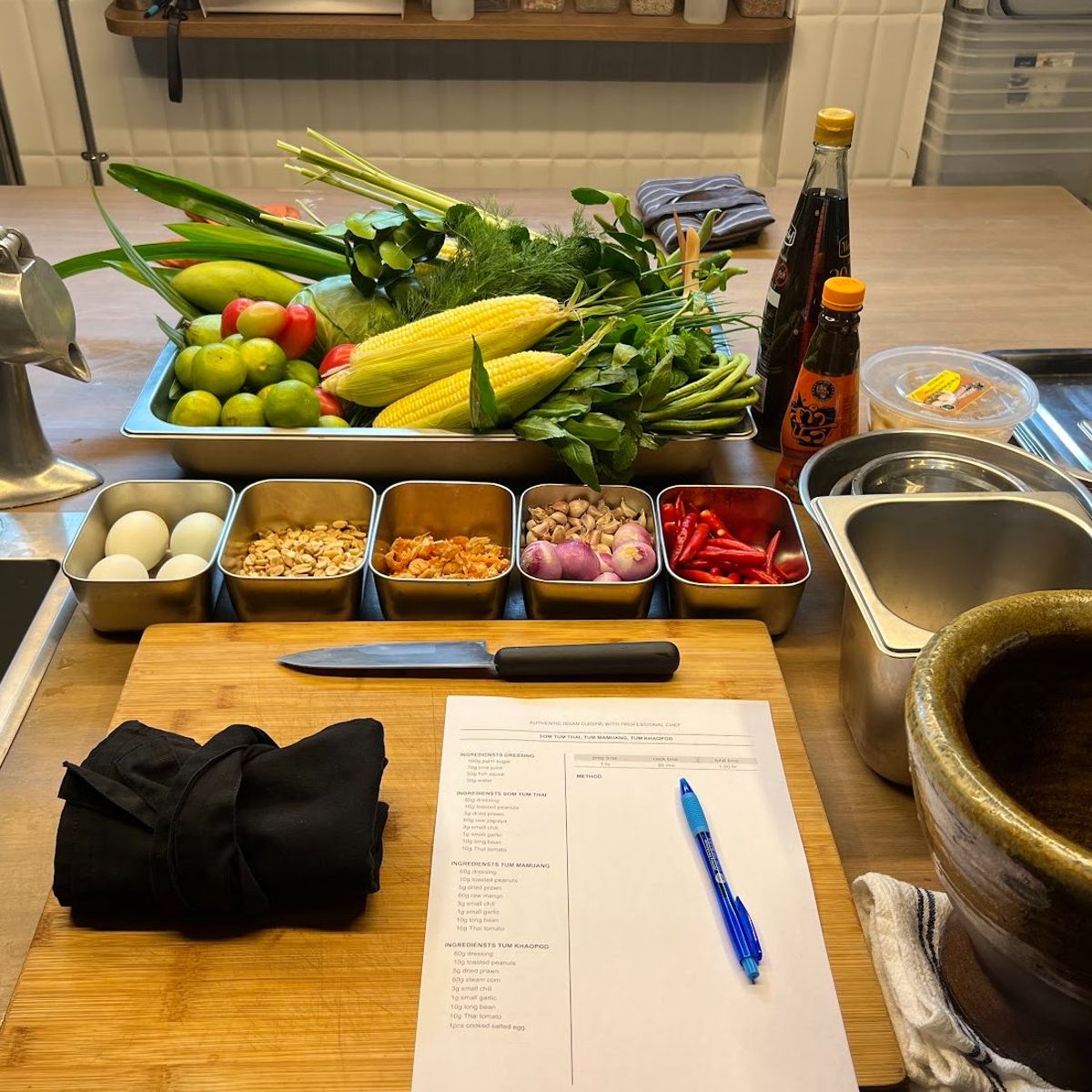 Authentic Isan Cuisine with a Professional Chef