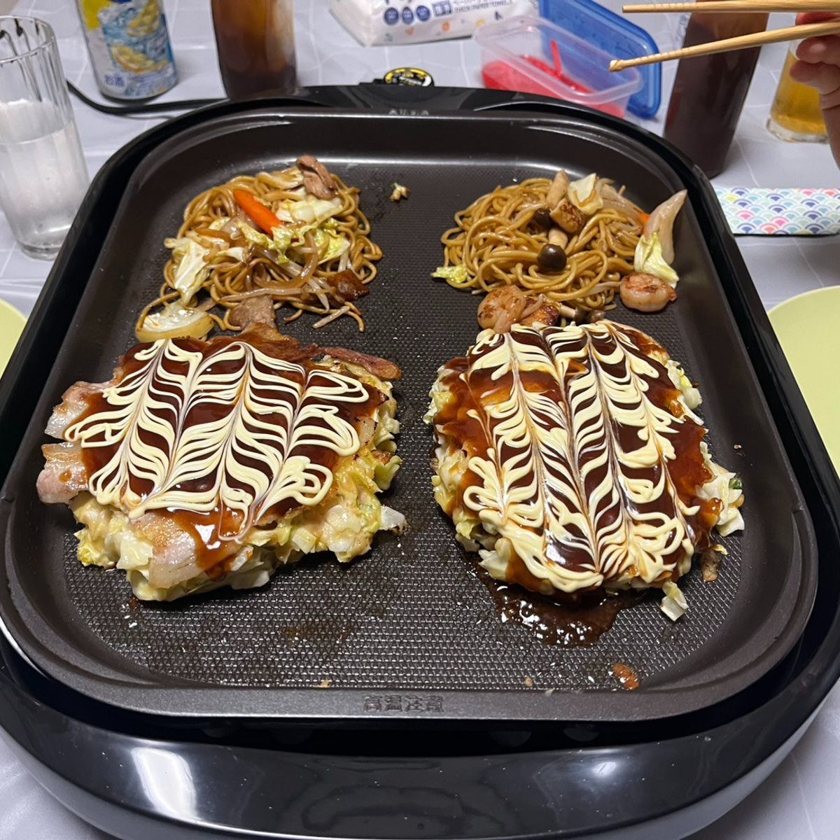 Authentic Japanese Okonomiyaki & Yakisoba  Cooking Experience