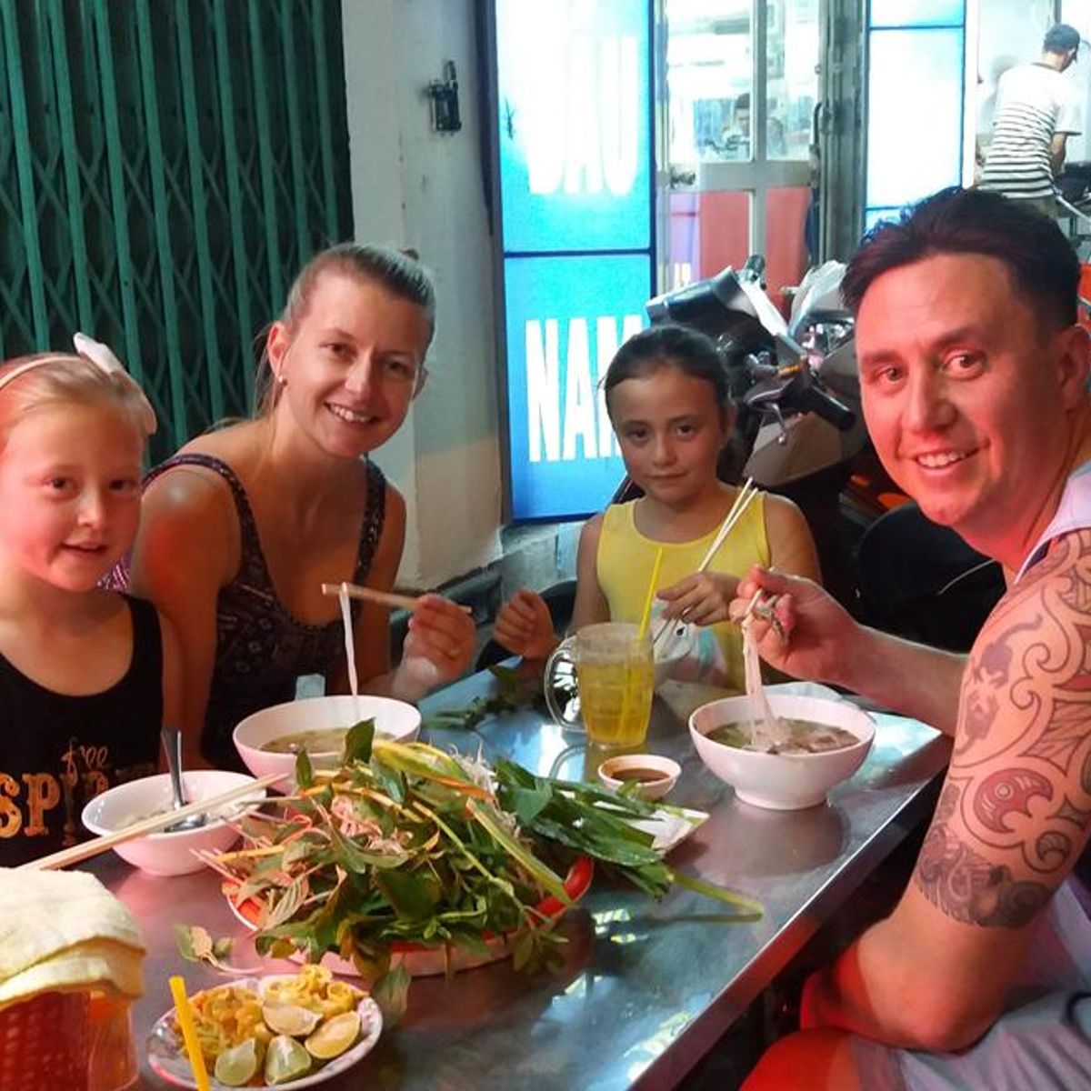 Authentic Local Foodie Motorbike Experience