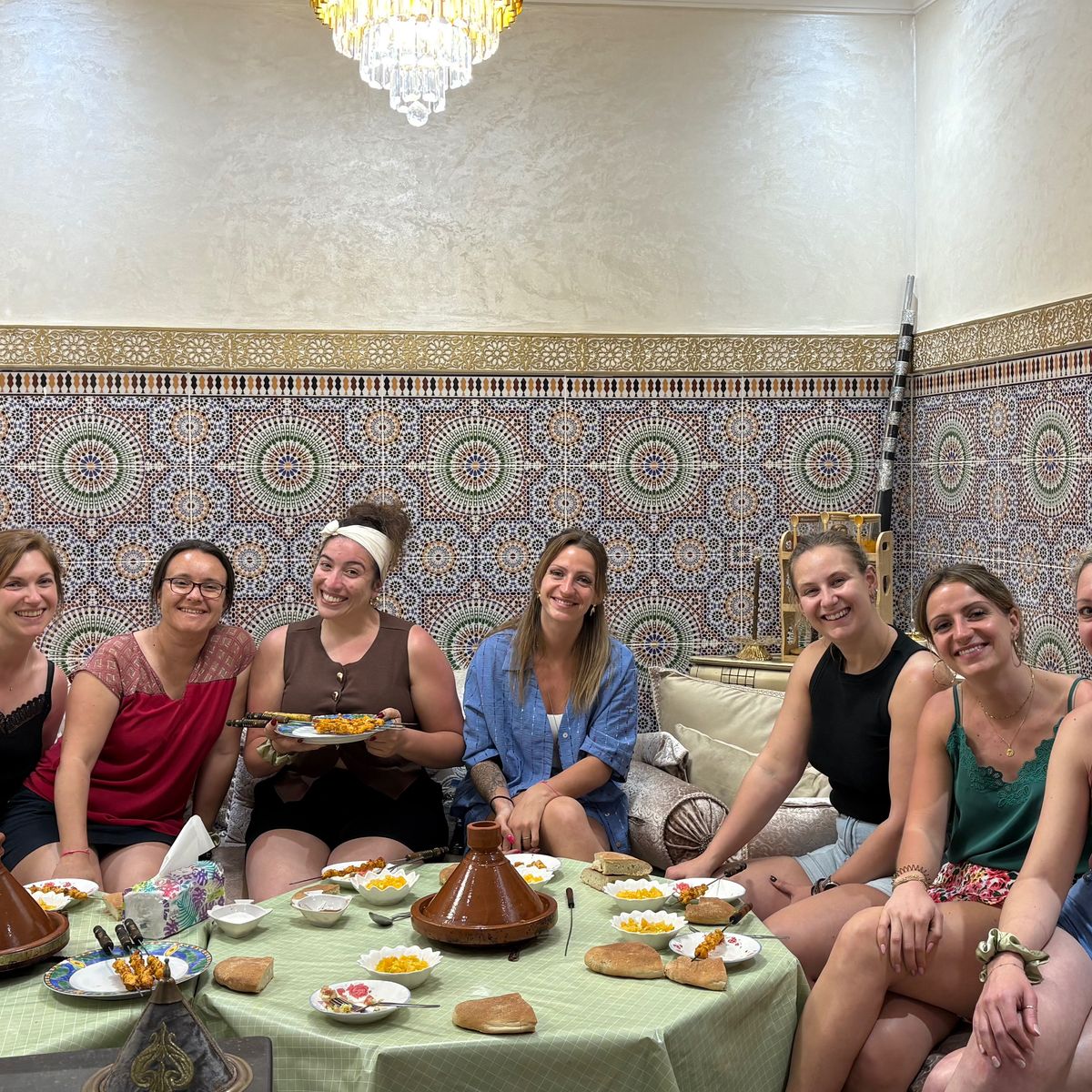 Expérience de cuisine marocaine traditionnelle dans une maison familiale de Marrakech