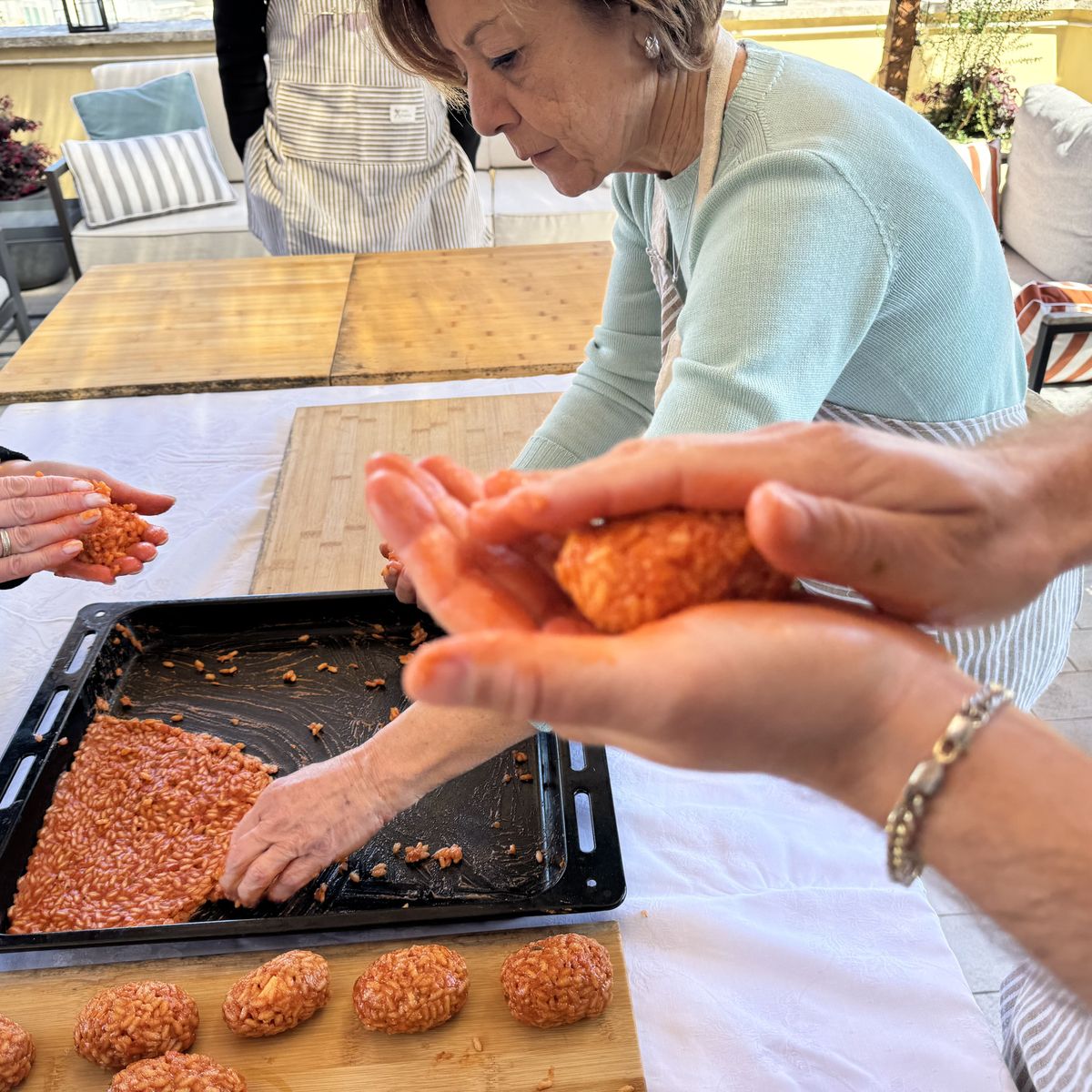 Authentic Roman Cooking Experience on a Private Terrace Near the Vatican