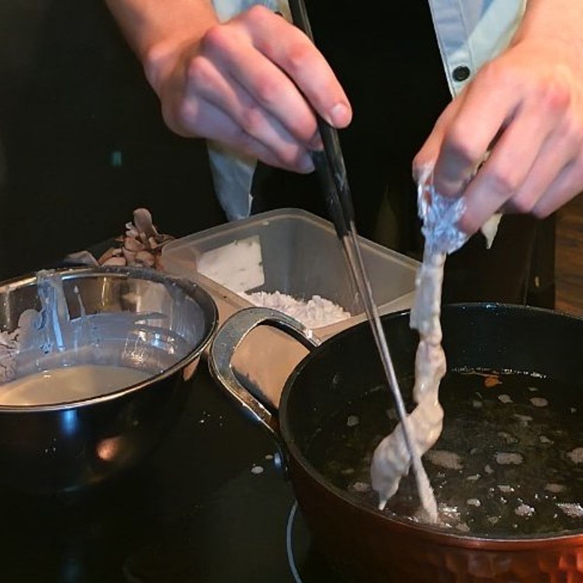 Temaki Sushi & Tempura Cooking Class in Osaka