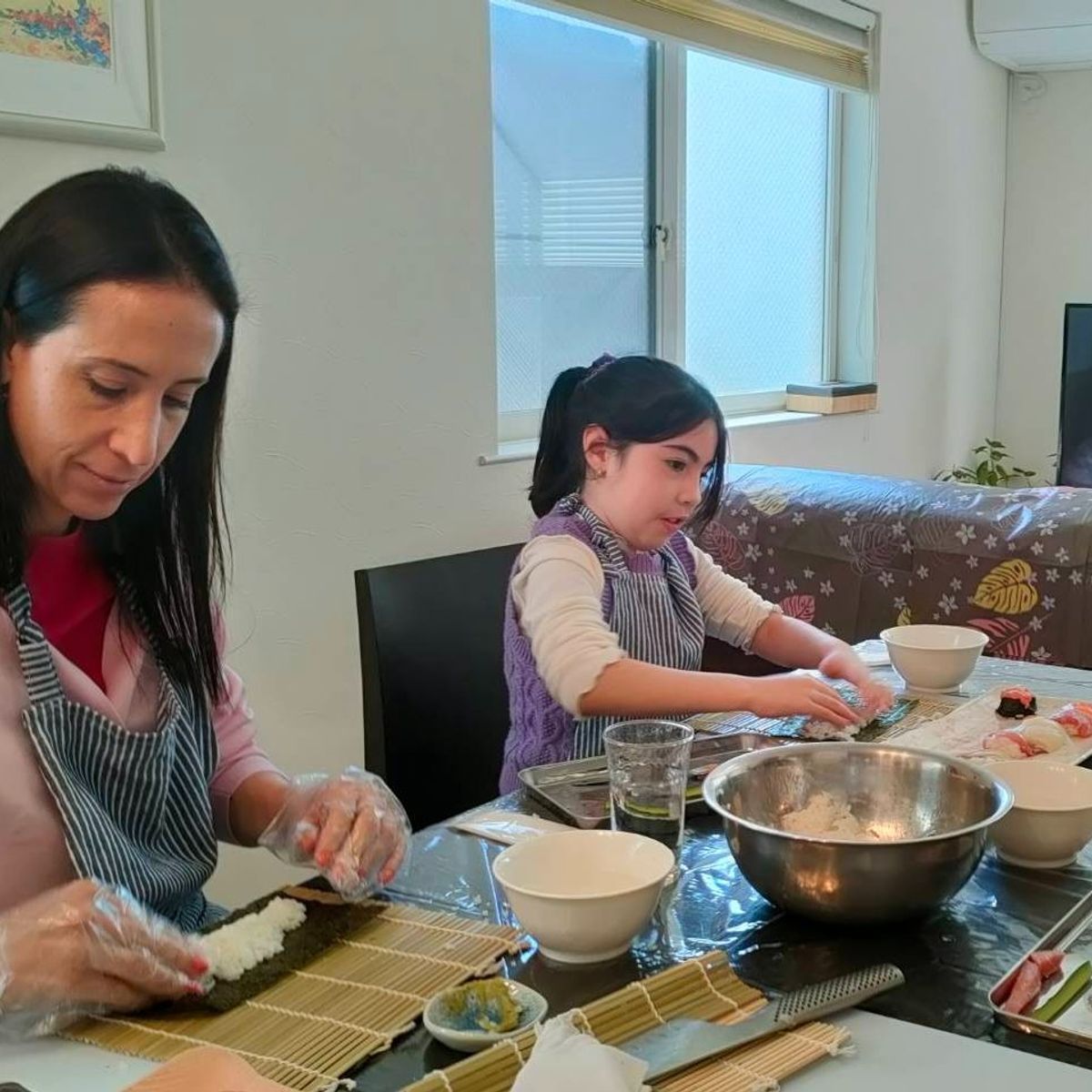 Authentic Sushi Making Experience with a Pro Japanese Chef & Local Supermarket Tour (Private or Small Group)