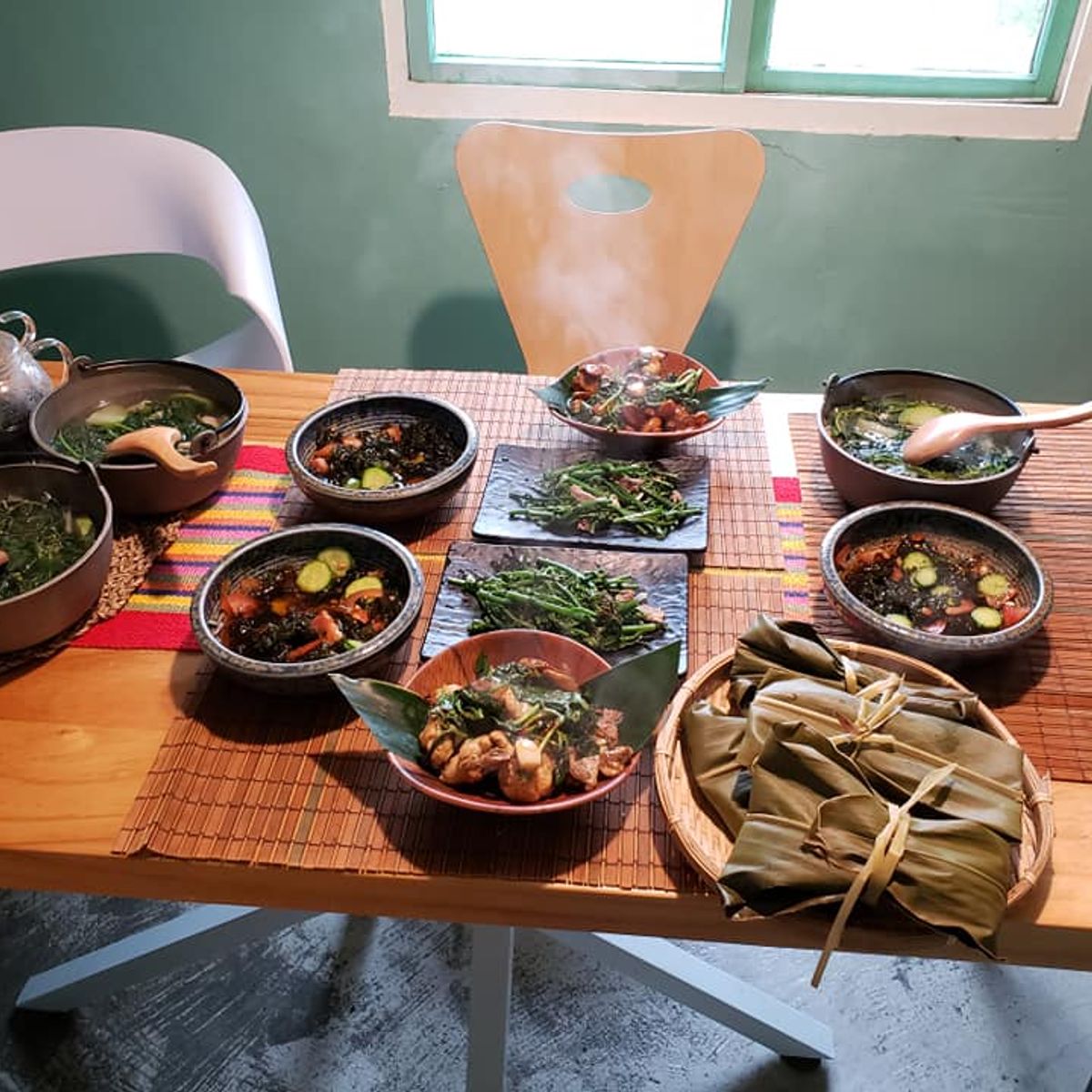 화련에 지내고 있는 호주 원주민의 전통요리클래스(영어설명)