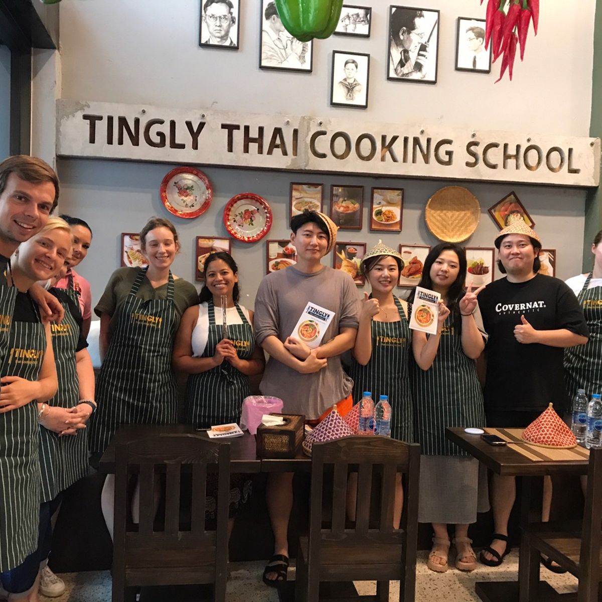 Explore a Morning Market and Cook Classic Thai Dishes in Silom