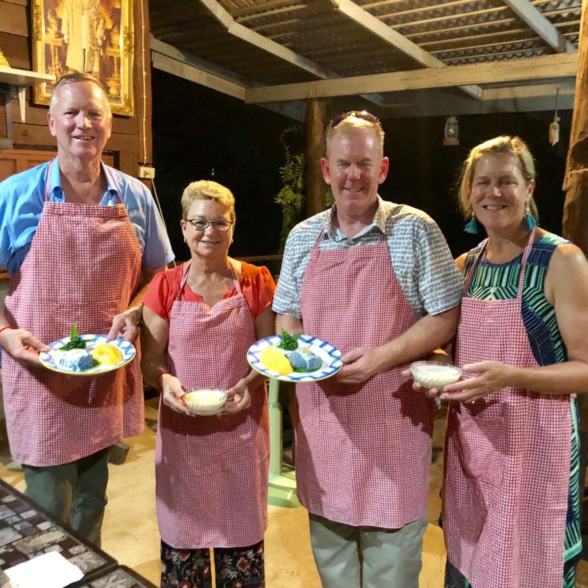 Authentic Thai Cooking in a Garden with Easy and Simple Recipe