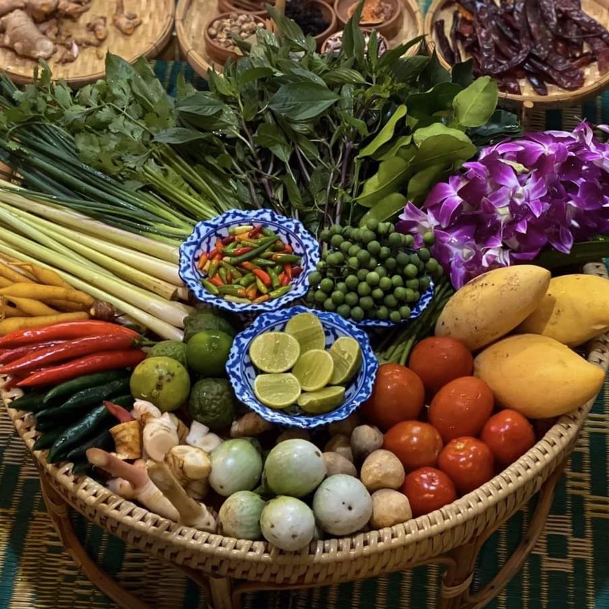 Authentic Thai Cooking in Traditional 100 Year Old House and Local Market Tour