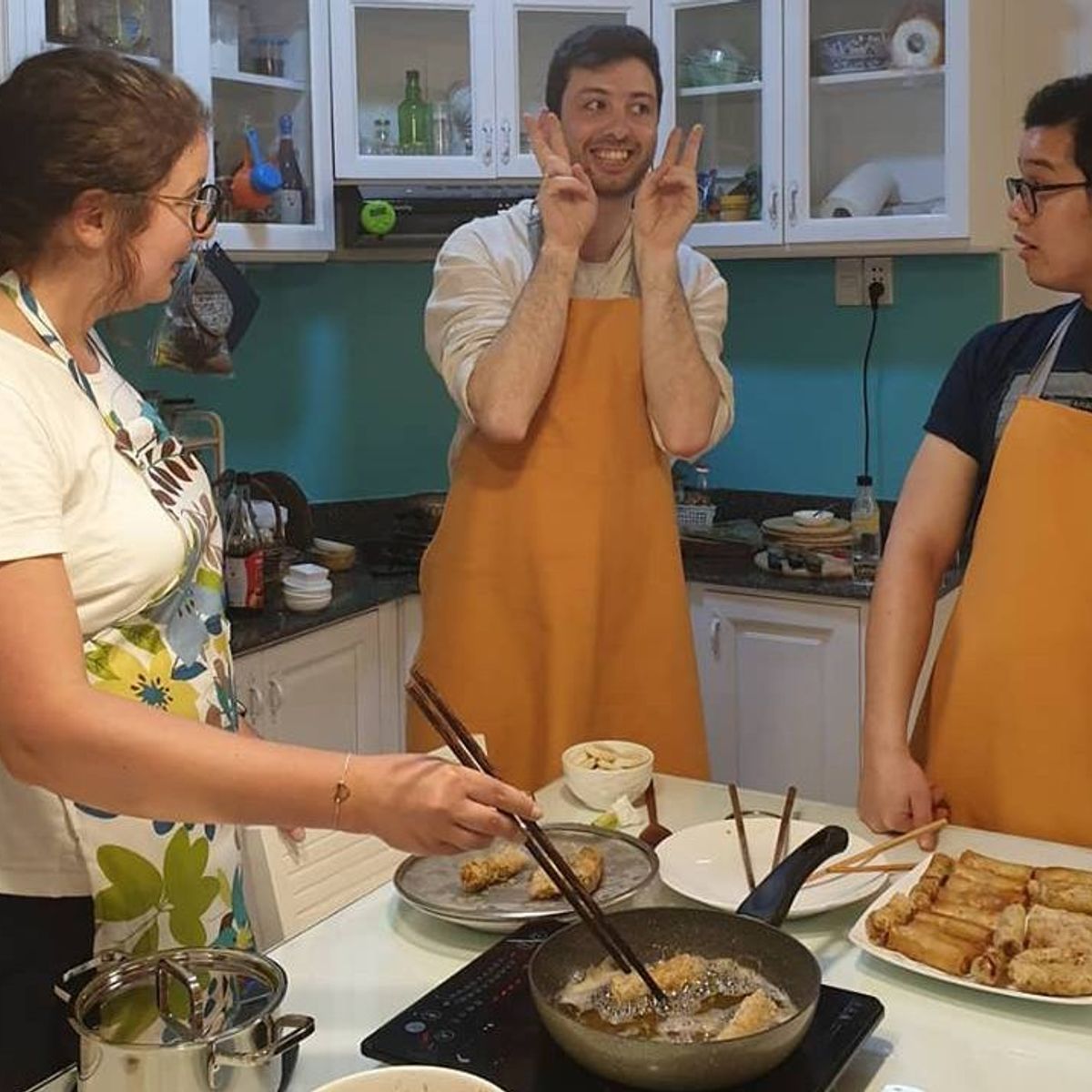 Top Cooking Class at a Local Home with a River View Kitchen