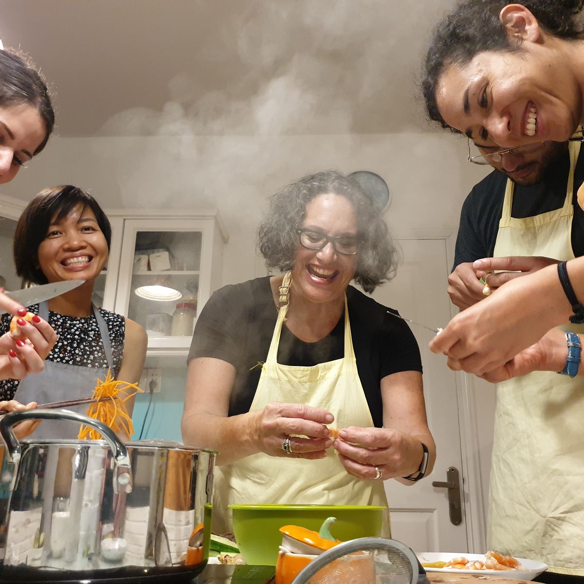 Top Cooking Class at a Local Home with a River View Kitchen