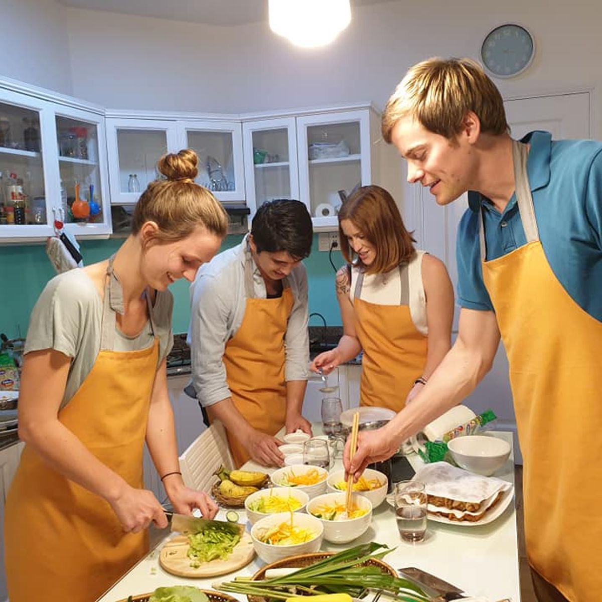 Top Cooking Class at a Local Home with a River View Kitchen
