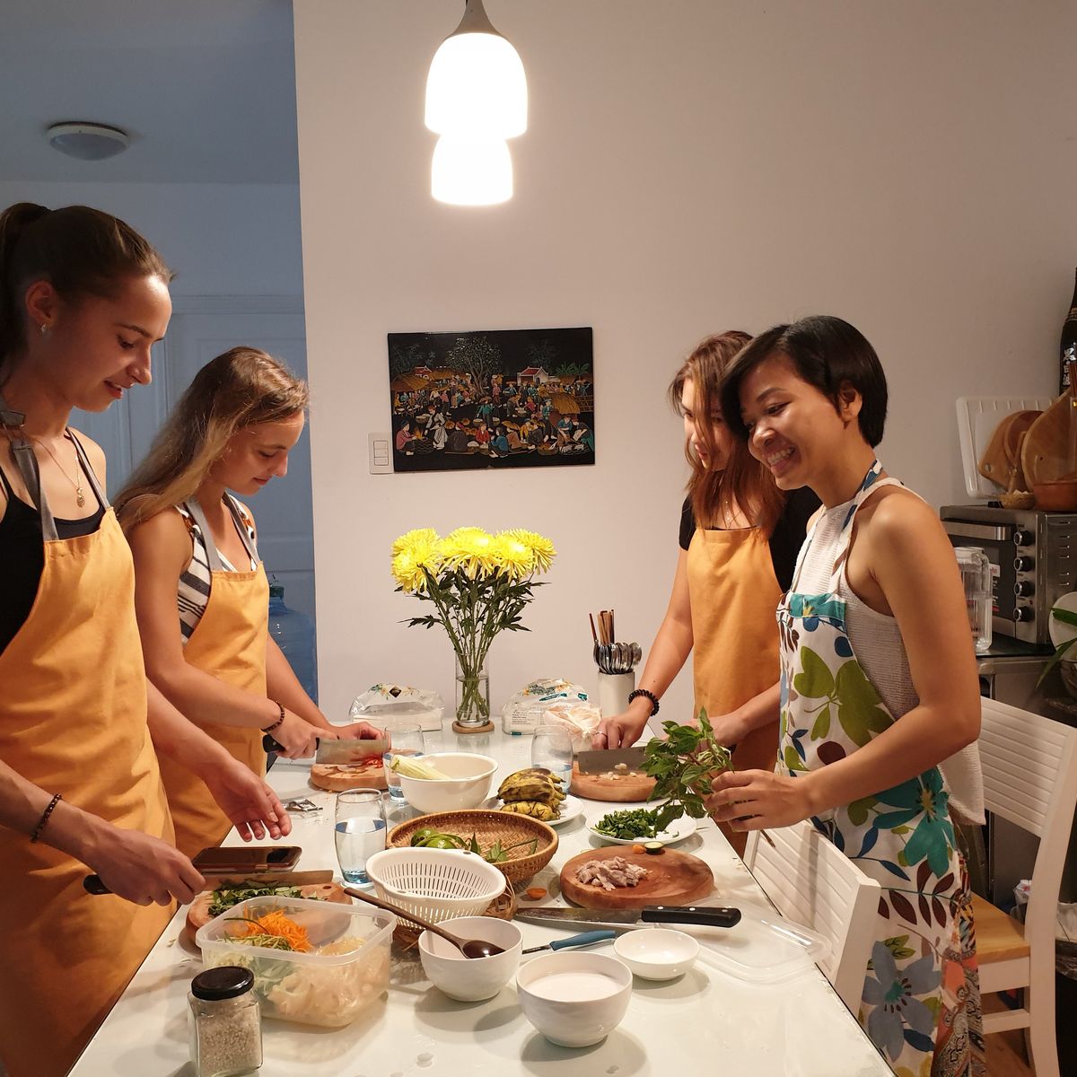 Top Cooking Class at a Local Home with a River View Kitchen