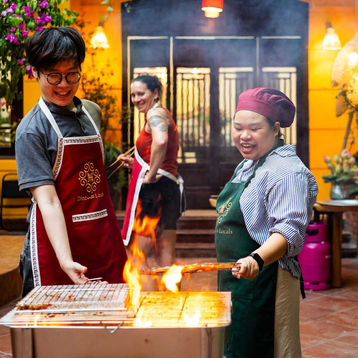 Cours de cuisine vietnamienne authentique avec visite du marché et dégustation de café signature