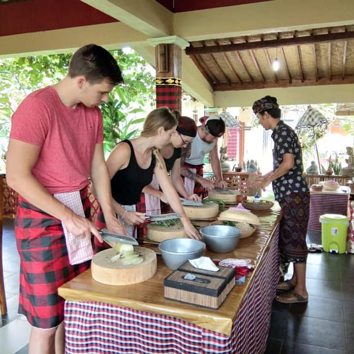 Cooking Class in Laplapan Village with Market and Rice Field Tour