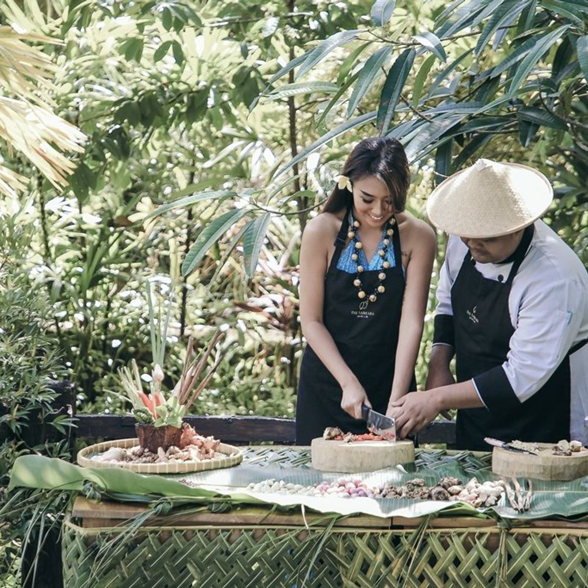 Relaxed Balinese Cooking Class at The Sankara Resort