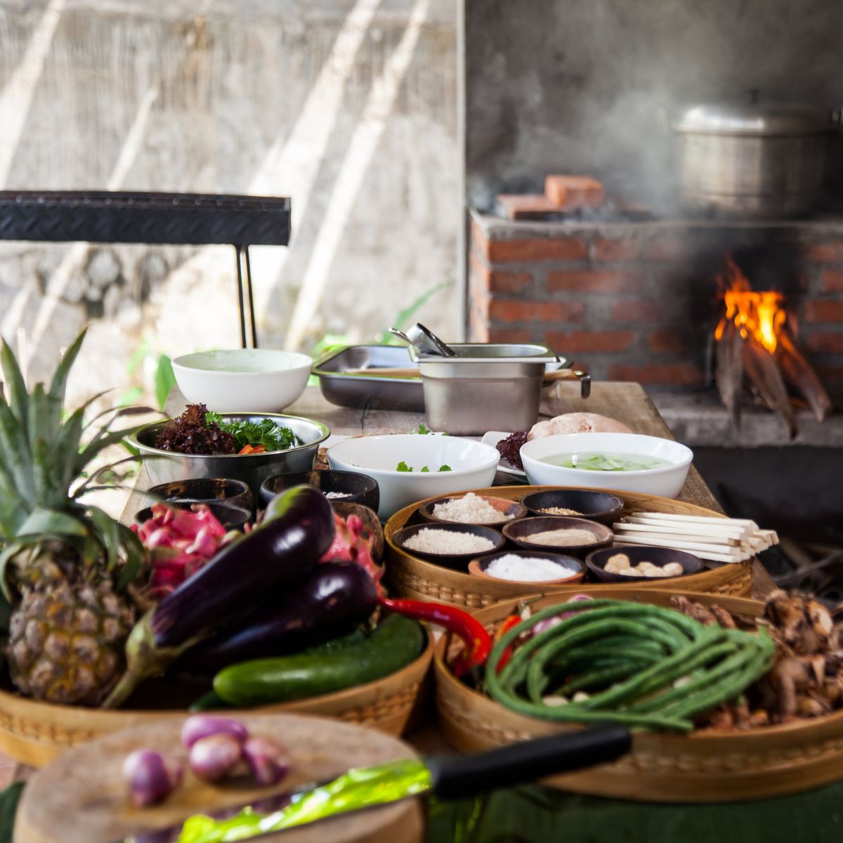 Balinese Cooking Class Experience followed by Lunch