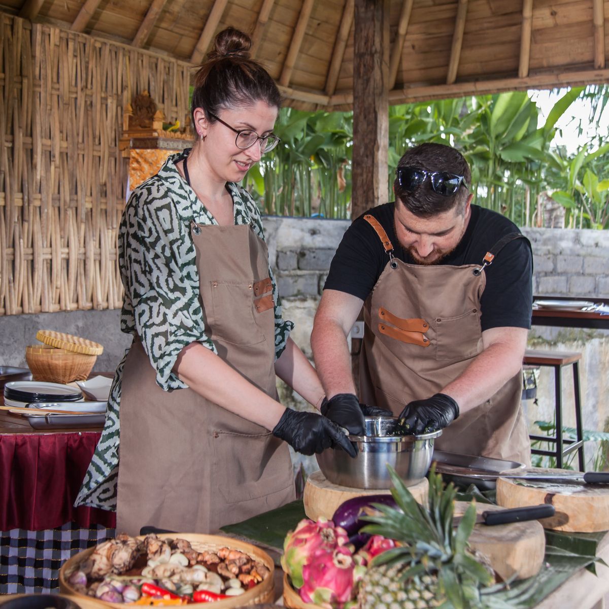 Balinese Cooking Class Experience followed by Lunch