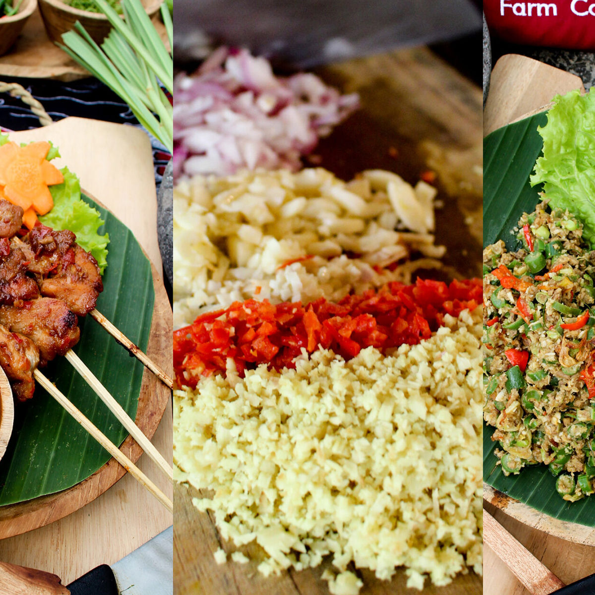 Advanced Balinese Cooking Class in a Family Farm