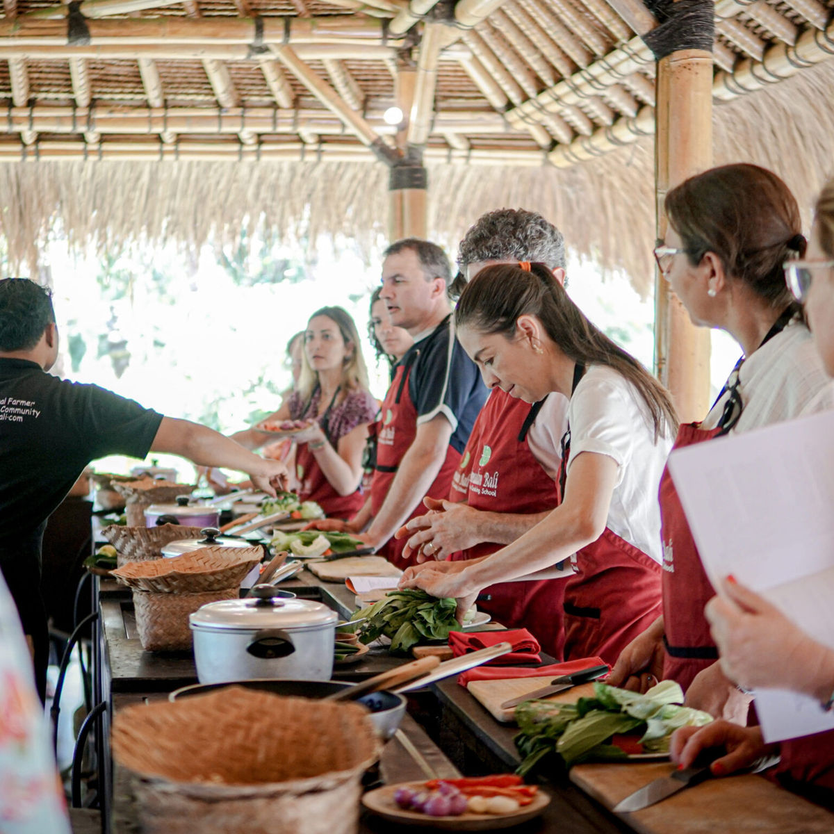 Advanced Balinese Cooking Class in a Family Farm