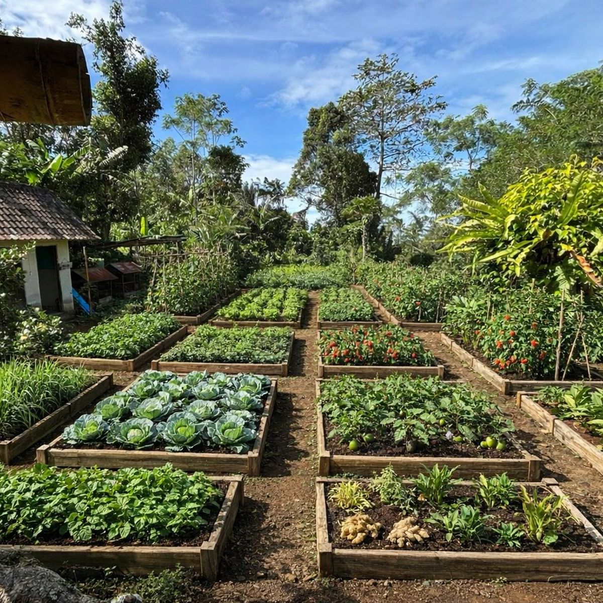 Cours de cuisine balinaise authentique « de la ferme à l’assiette » à Ubud avec visite du marché