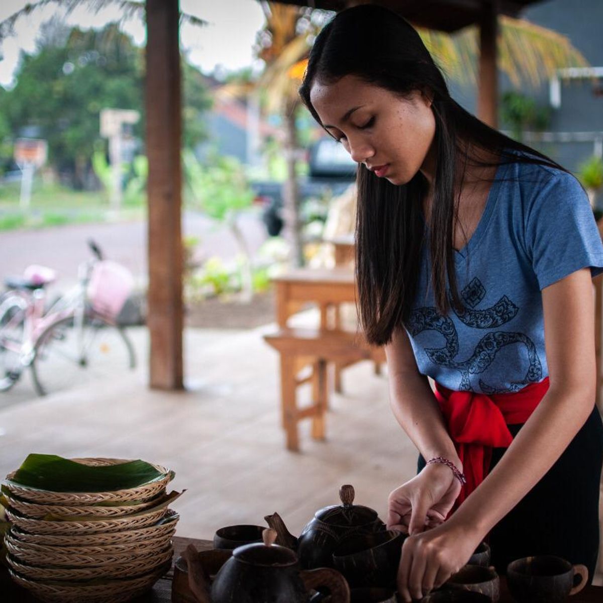 Balinese Heritage Cooking Class with Taman Ayun Temple Tour
