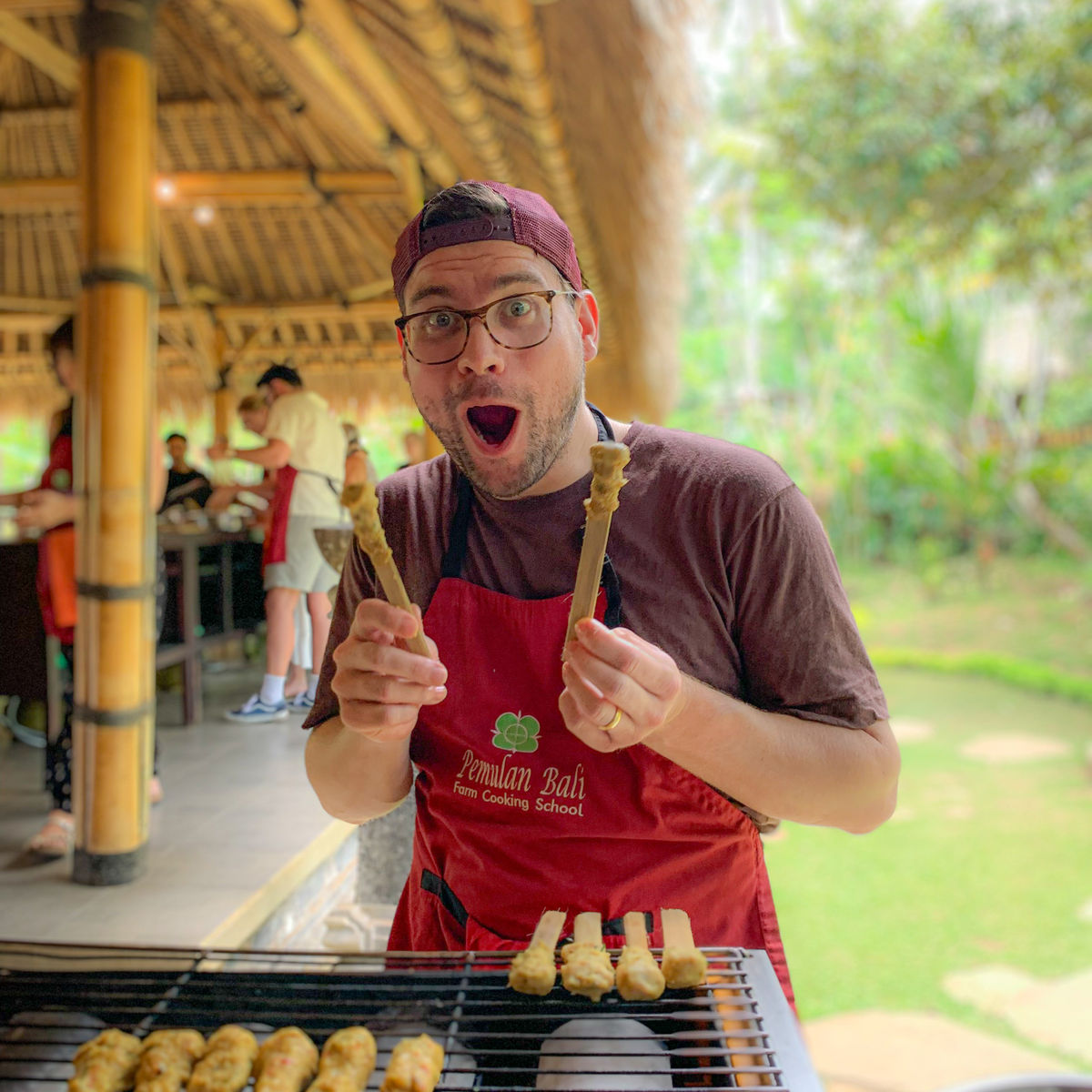 Balinese Morning Cooking Class in a Family Farm