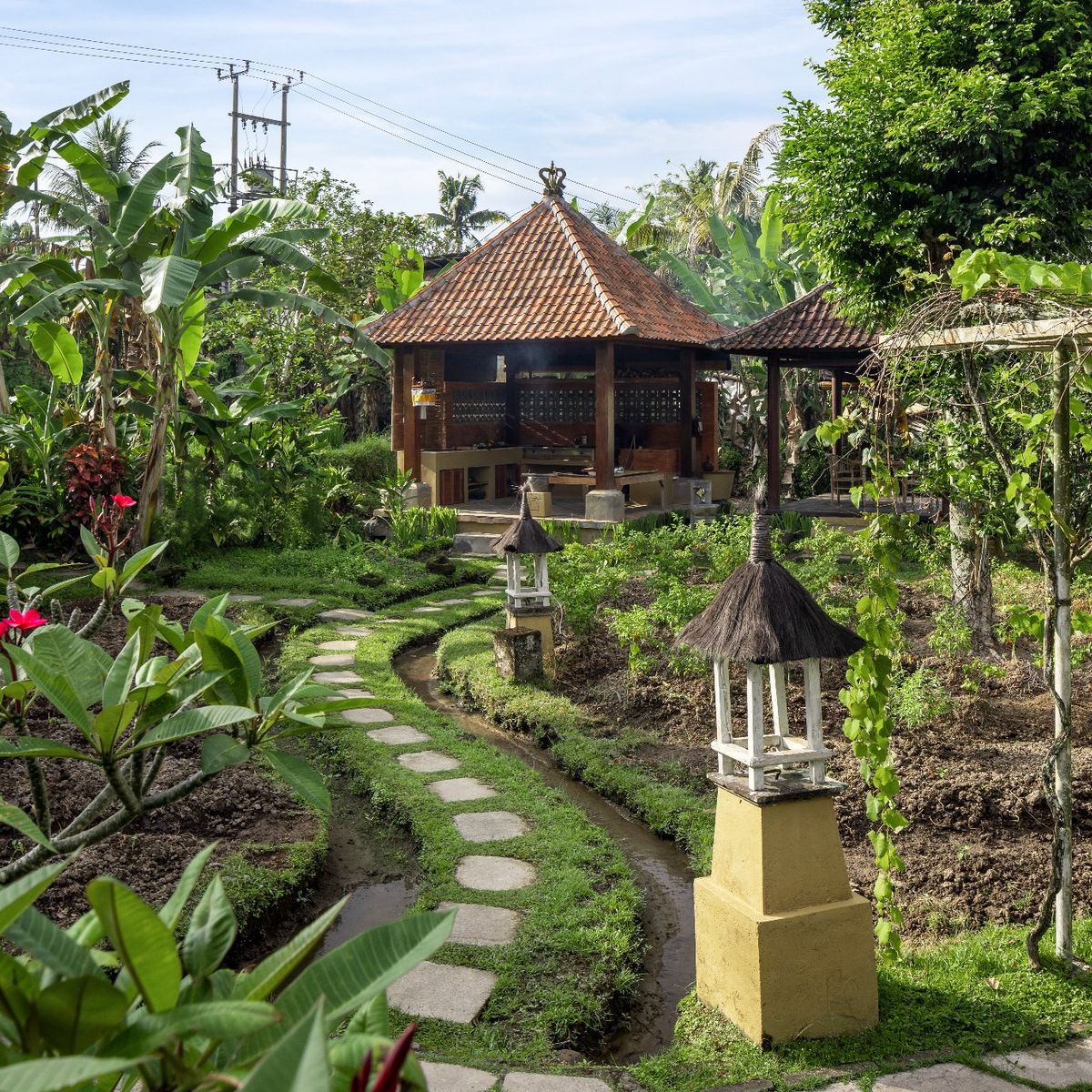 Visite du marché balinais et cours de cuisine privé à Wapa di Ume Ubud