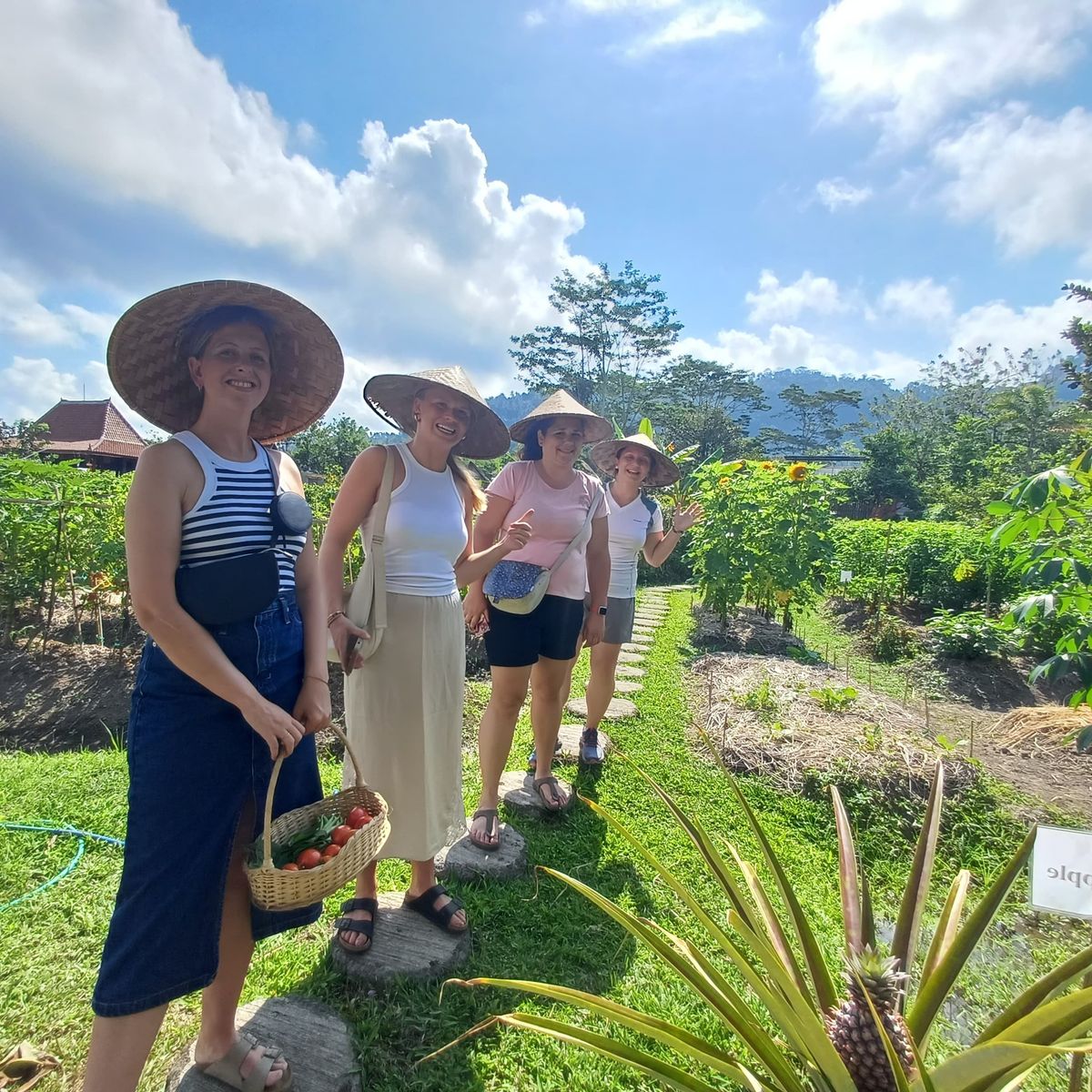 Balinese Vegan Cooking Experience with Fresh Harvesting and Garden Tour