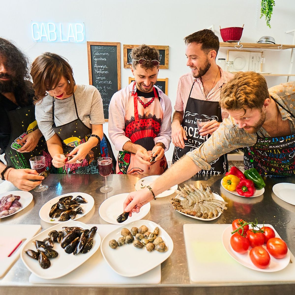 Barcelona Culinary Experience: Market Visit, Tapas, Sangria and Paella Cooking Class
