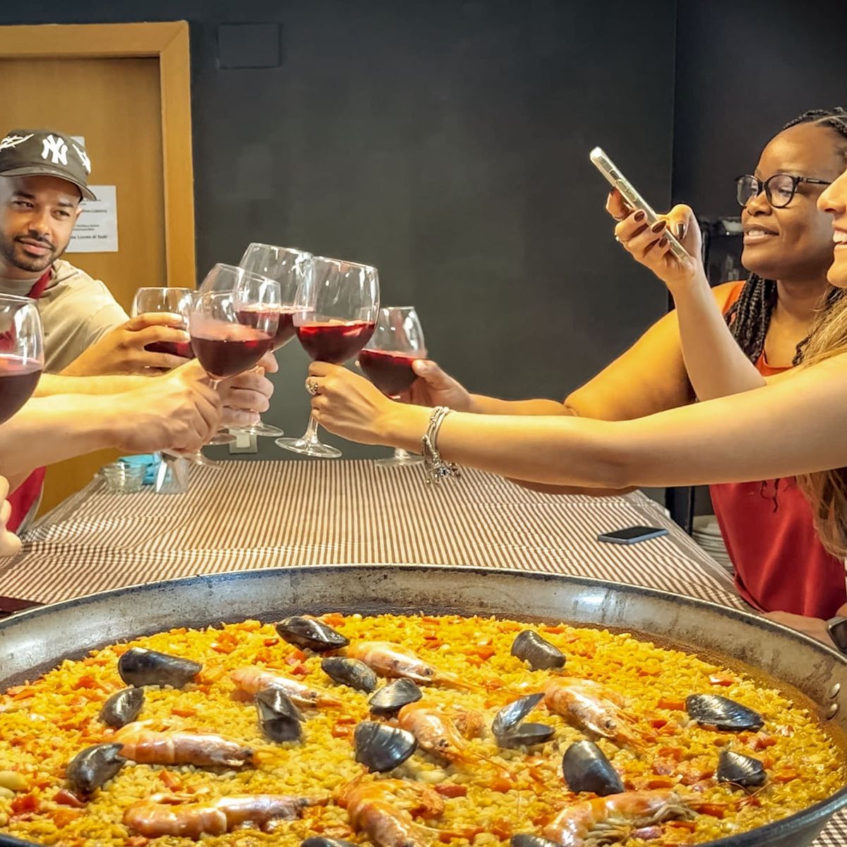 Barcelona Culinary Experience: Paella, Tapas & Sangria with Mercado de Sarrià Tour