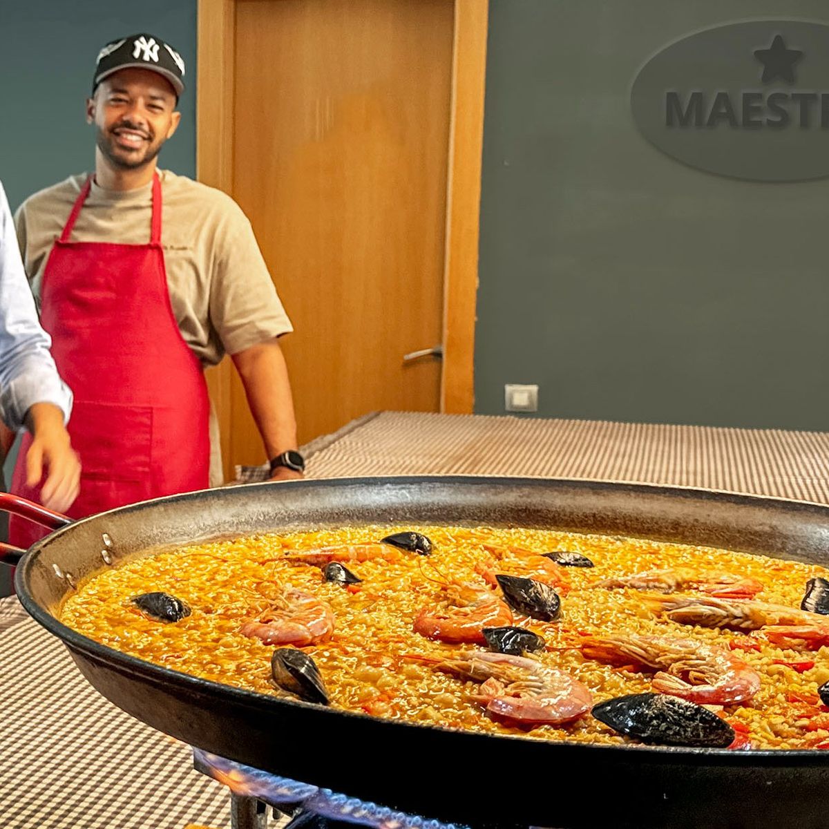 Seafood Paella with Tapas and Sangria in Barcelona