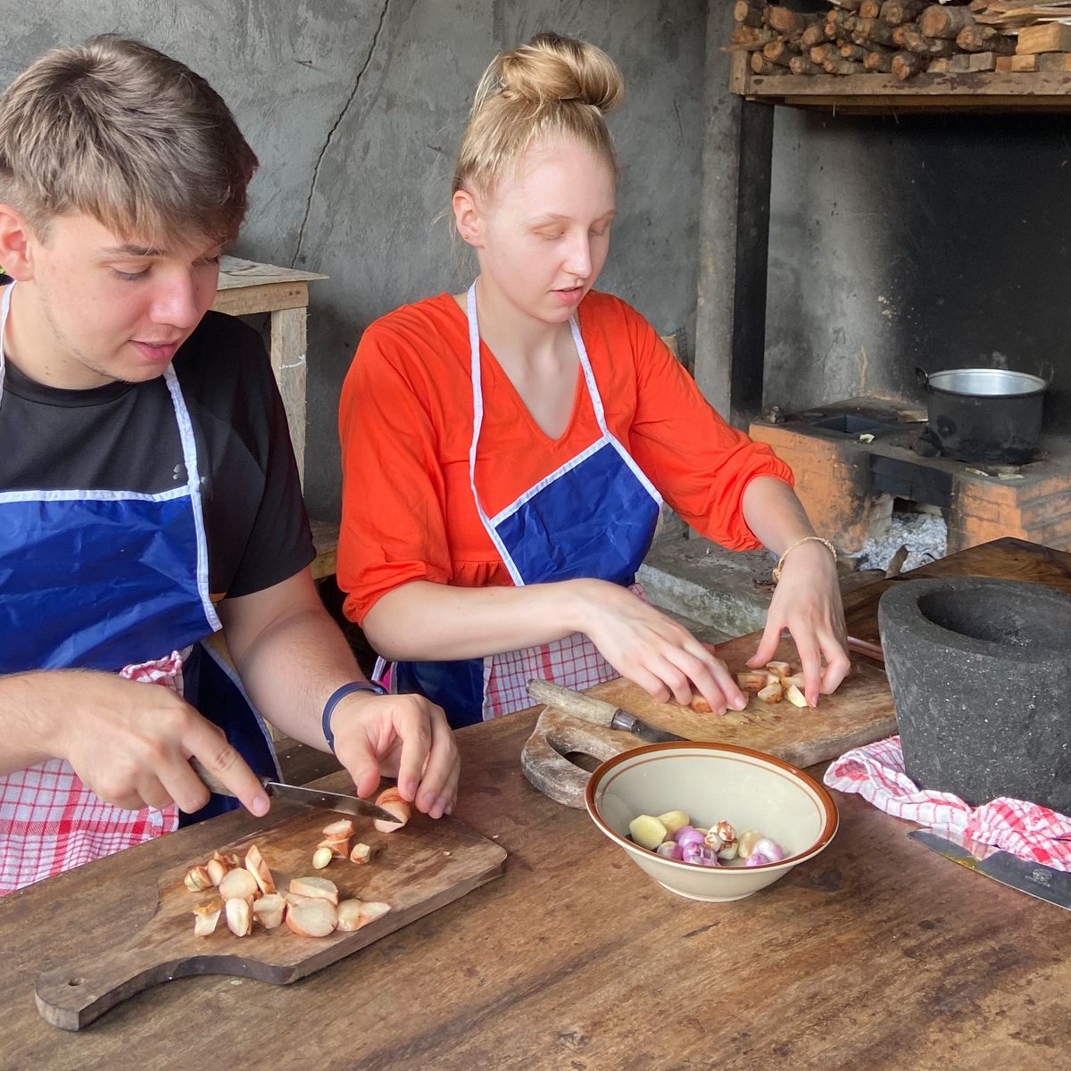 Traditional Balinese Cooking Class with a Local Family