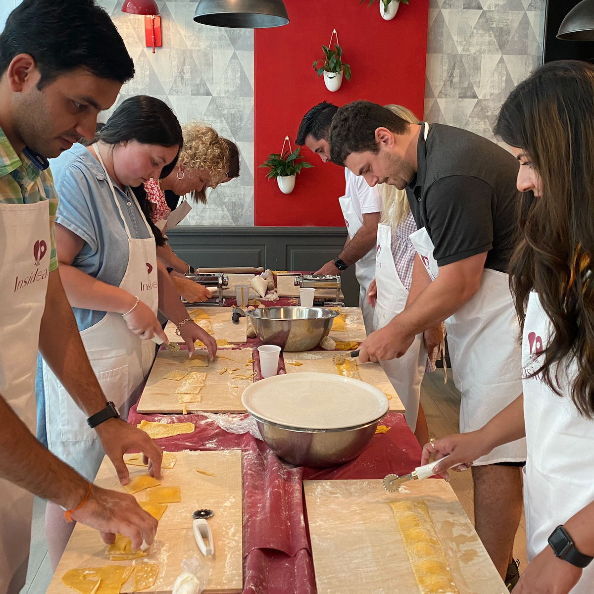 Become a Roman Masterchef: Pasta, Ravioli and Tiramisu Class with Unlimited Wine