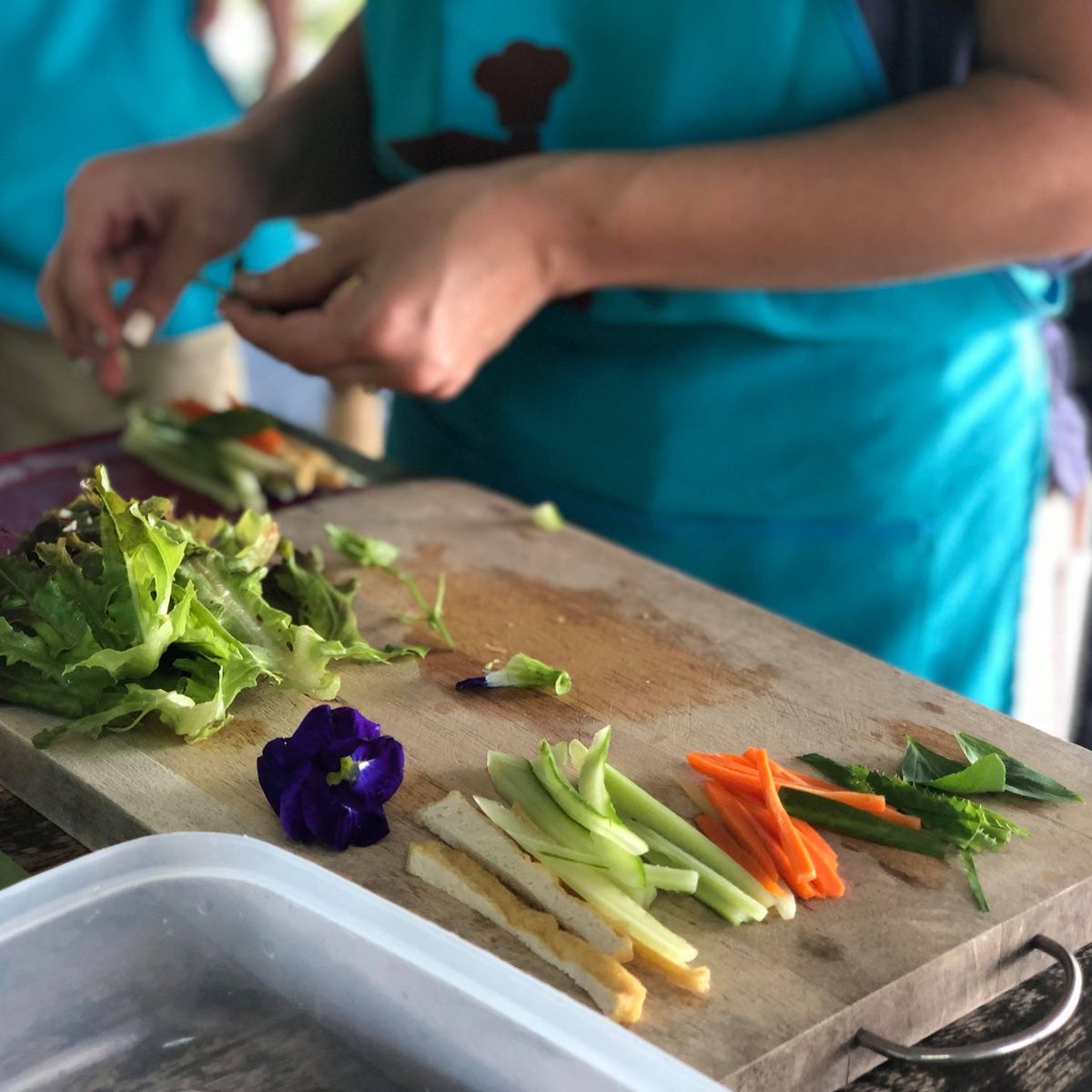 Benny's Home Cooking Class with Local Market Visit & Organic Garden Tour