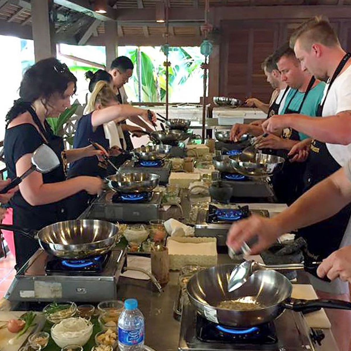 Blue Elephant Daily Class with Morning Market tour