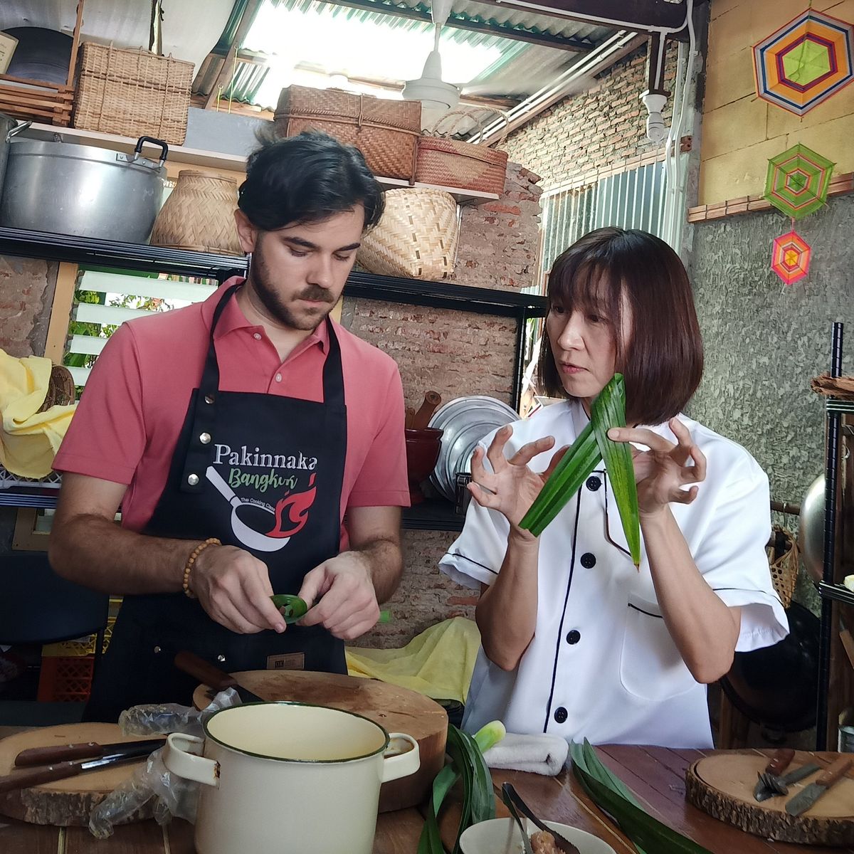 Discover Authentic Thai Flavors: A Rooftop Cooking Adventure in Bangkok