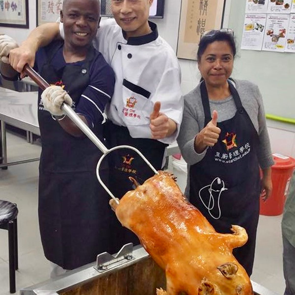 Cantonese Roast Duck or Suckling Pig Cooking Class