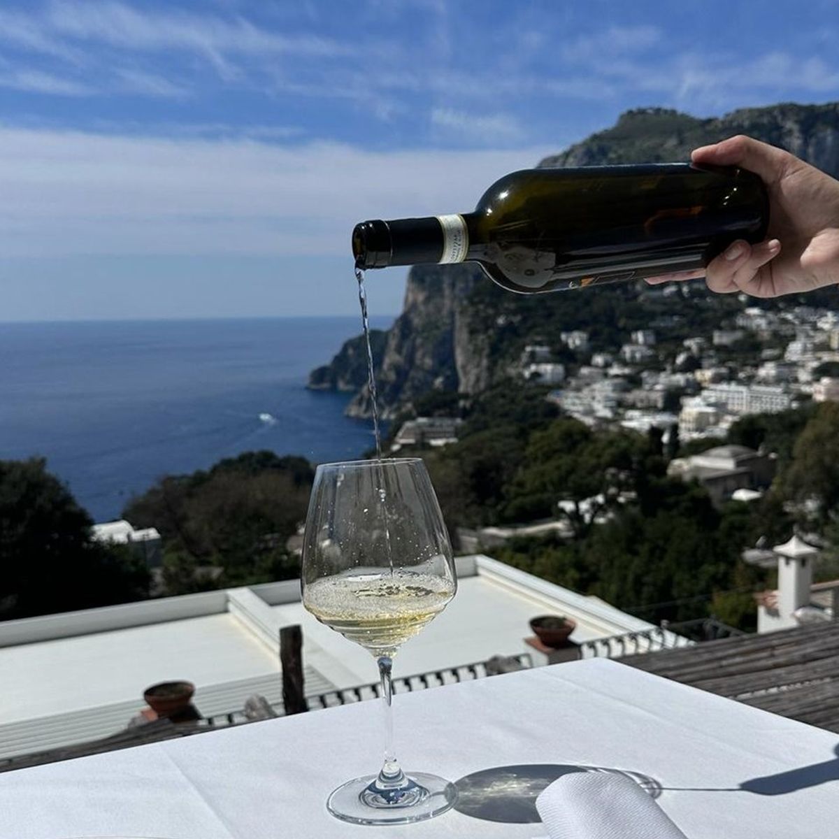 Capri Wine Tasting Experience with a View of the Faraglioni Rocks