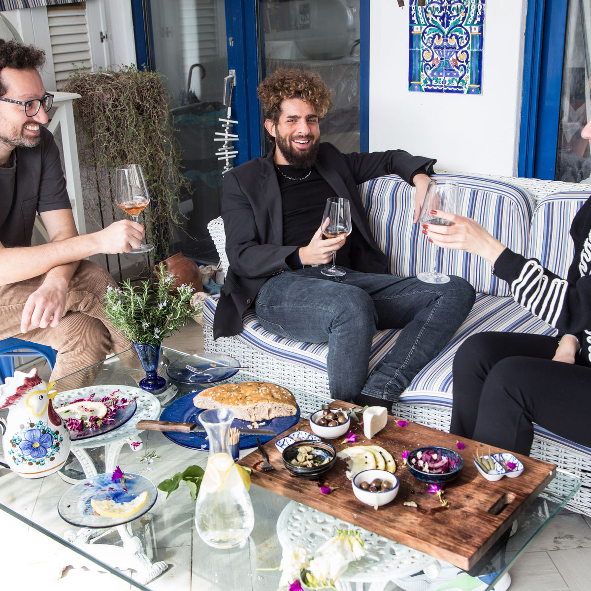 Capri's Traditional with Organic Wine Pairing
