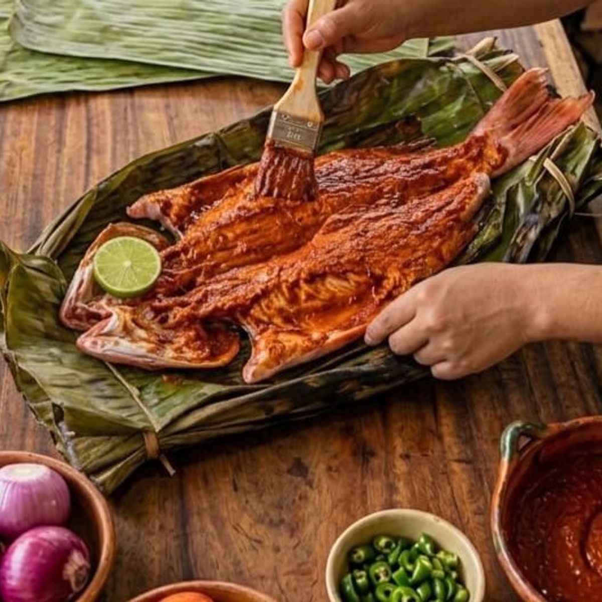 Authentic Caribbean Mexican Cooking Class: Tikin Xic Fish