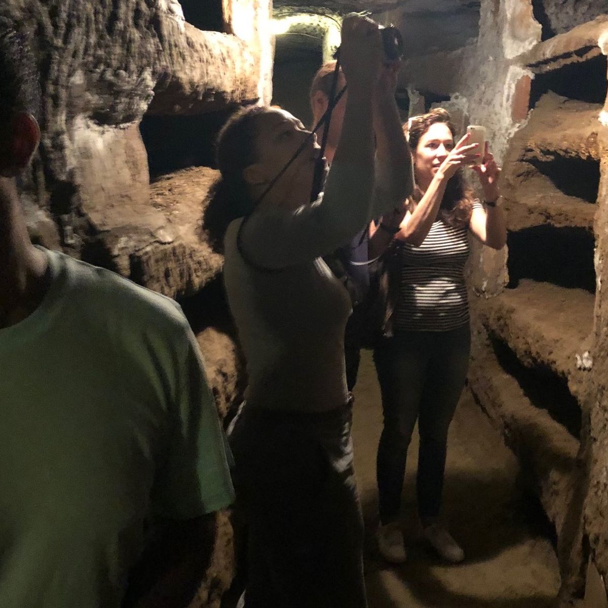 Catacombs Tour with Breakfast and Ice Cream in Rome